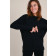 Pullover aus Wolle und Cashmere in Schwarz