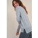 Pullover aus Wolle und Cashmere in Grau meliert