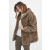 Kunstpelzjacke MINK in Blassbraun
