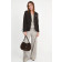 Woll-Blazer mit Struktur in Chocolate