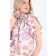 Top PRIMA mit floralem Muster in Natur/Flieder