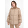 Daunenjacke ESNAIE mit Teddyfleece in Beige
