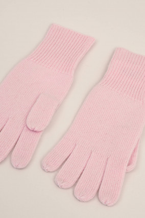 Cashmere Handschuhe in Rosa