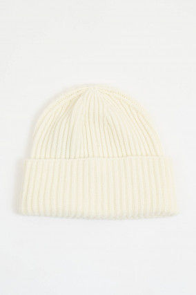 Midi-Mütze BARI aus Cashmere in Creme