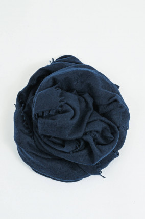 Cashmere-Schal in Navy