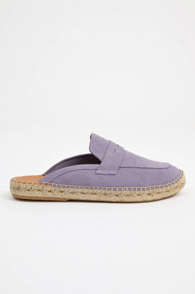 Mokassin Slipper SERRAJE in Flieder