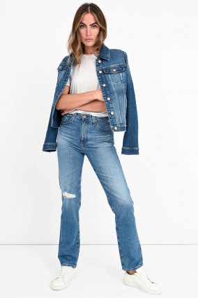 Vintage Jeans ALEXXIS in Mittelblau