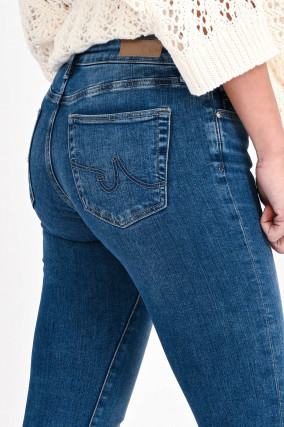 Slim Fit Jeans PRIMA ANKLE in Mittelblau