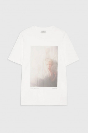 T-Shirt LILI TEE mit Print in Weiß