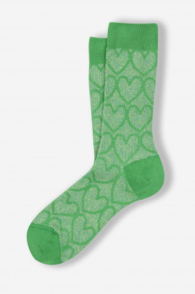 Glitzersocken GEDSER in Grün