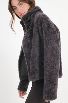 Wendejacke ARIANA in Taupe