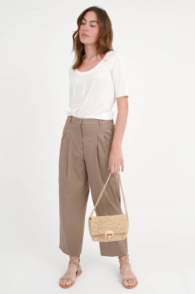 Hose EMILIE in Dessert Taupe