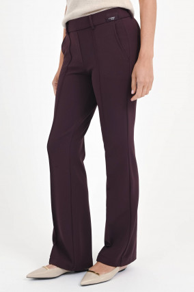Hose FRANCOISE in Burgundy