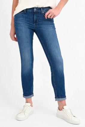 Slim Fit Jeans PIPER SEAM in Dunkelblau