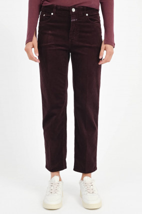 Cordhose MILO in Aubergine