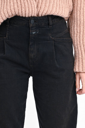 Jeans PEARL aus Bio-Baumwolle in Anthrazit