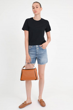 Denim-Short JANEY in Mid Blue