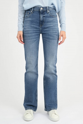 Jeans THE SIGNATURE in Mittelblau