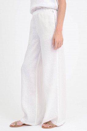 Leinenhose MOSSI in Weiß