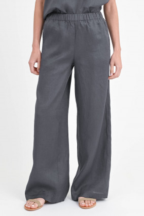 Leinenhose MOSSI in Anthrazit