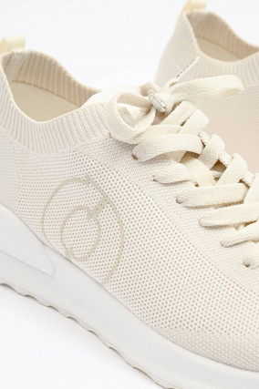 Knit-Sneaker CONDE in Off White