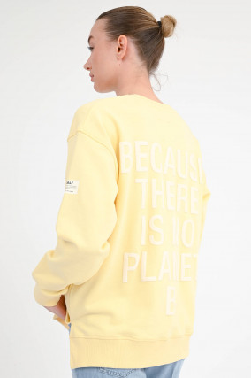Sweatshirt STORM in Butteryellow