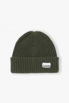 Beanie in Waldgrün