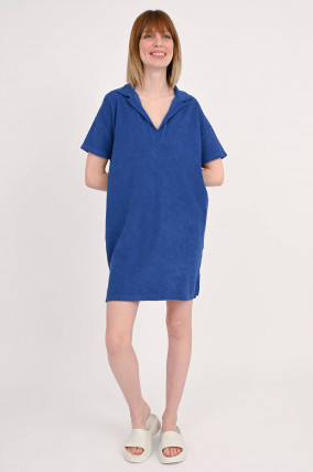 T-Shirt-Kleid TUAN in Blau