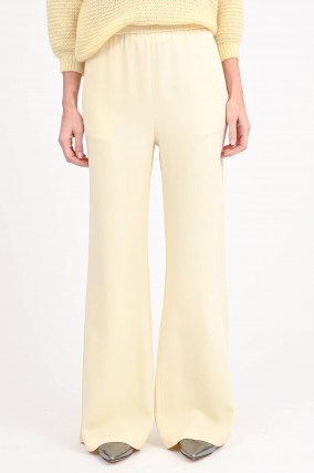  Wide-Leg Hose TABEA in Frenchvanille