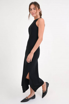 Maxi-Kleid THEA in Schwarz