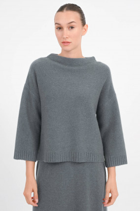 Cashmere-Pullover mit 3/4 Arm in Boston