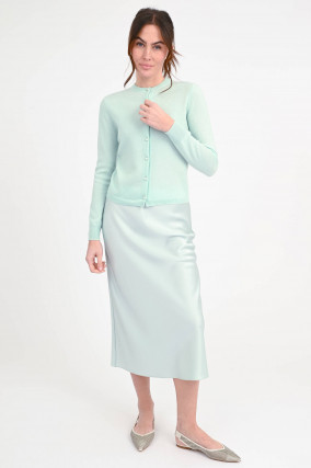 Satin Midi-Rock in Seaside