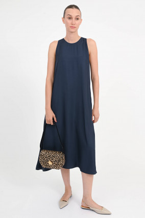 Midi-Kleid ELLYSE in Navy