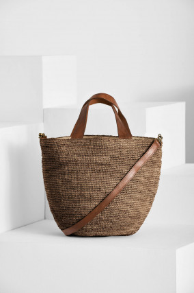 Bucket Bag MIROZY in Walnuss