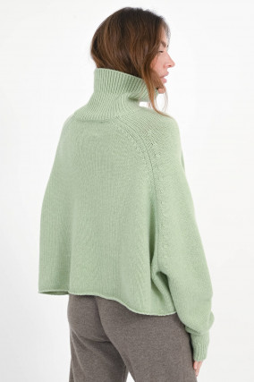 Cashmere-Rollkragen CATHIE in Seaform