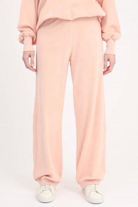 Frottee-Sweatpants PERRY in Peach