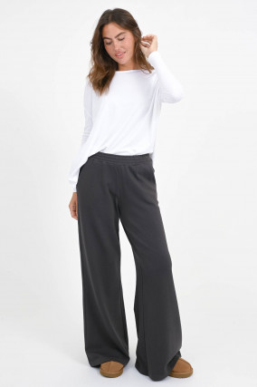 Weite Sweatpants LELY in Dolphin