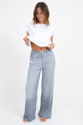 Swetapants INKE im Denim-Look