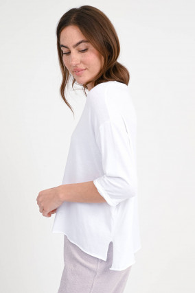 Oversize-Shirt MOLA in Weiß