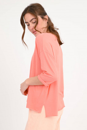 Oversize-Shirt MOLA in Koralle