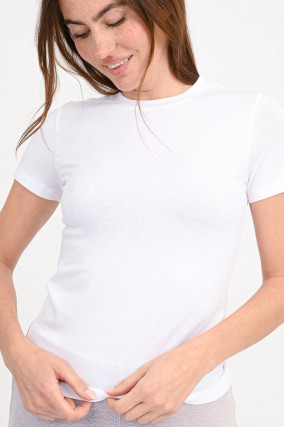 Slim-Fit Shirt MIMI in Weiß
