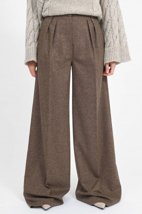 Wide-Leg Hose BRAVA in Taback
