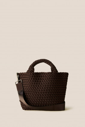 Tote ST. BARTHS SMALL mit Pouch in Chocolate