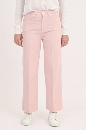 Jeans ELSA aus Baumwolle in Rosa