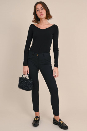 Superstretch-Hose ROYAL in Schwarz