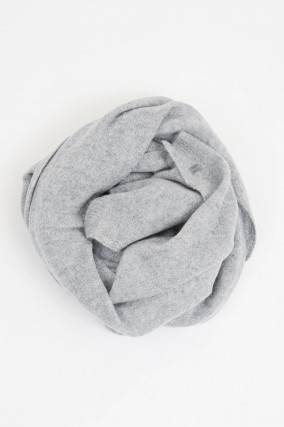Cashmere Schal in Hellgrau