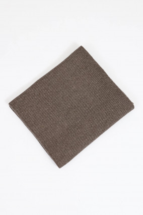 Schal aus Cashmere in Kakao