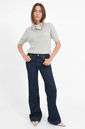 Flared Jeans MODERN DOJO in Dunkelblau