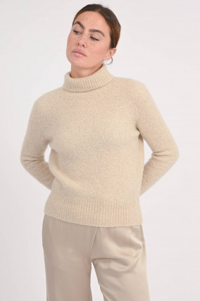 Pullover aus Cashmere in Beige
