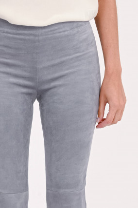 Velourslederhose JP-TWENTY in Koala